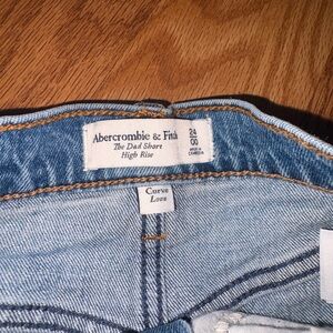 Abercrombie & Fitch the dad short High Rise shorts